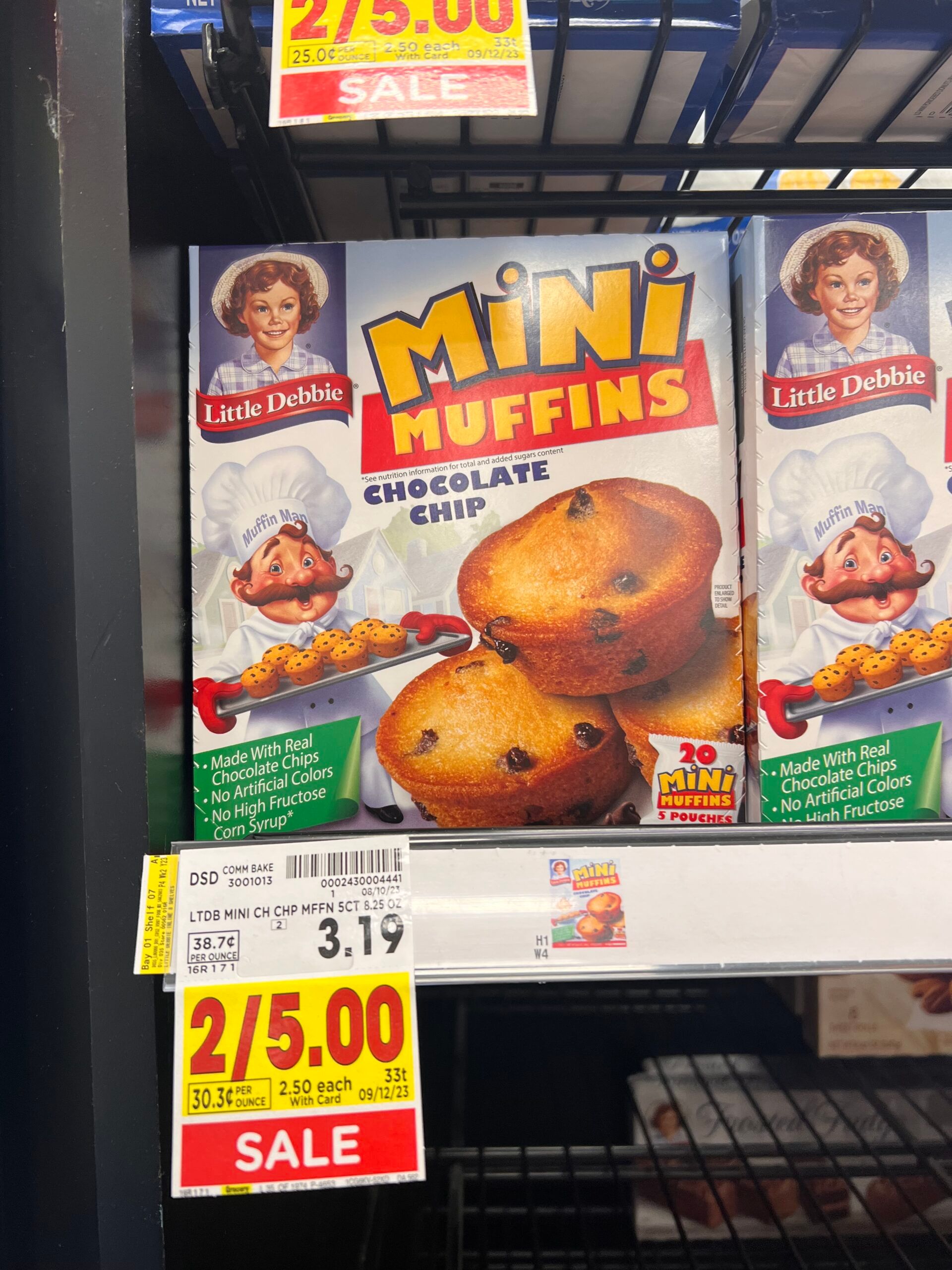 little debbie mini muffins kroger shelf image 1