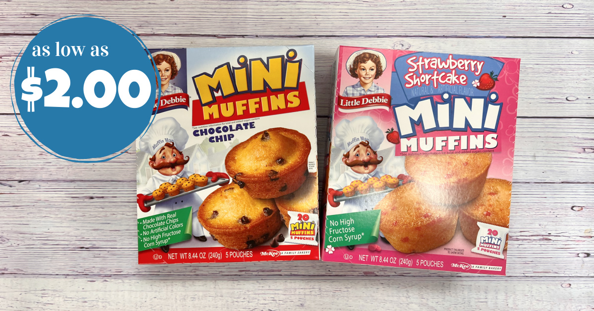 Little Debbie Chocolate Chip Mini Muffins