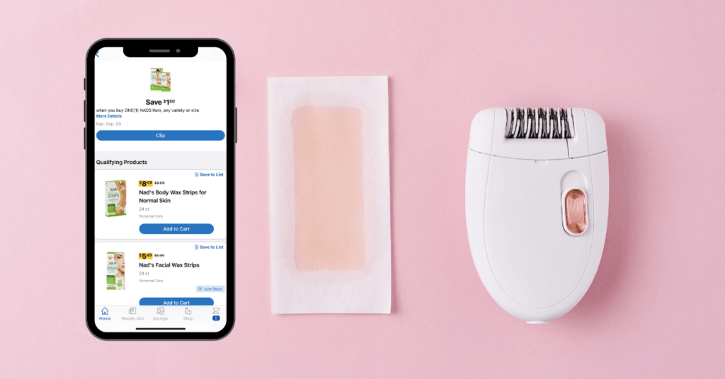 nads wax strips kroger