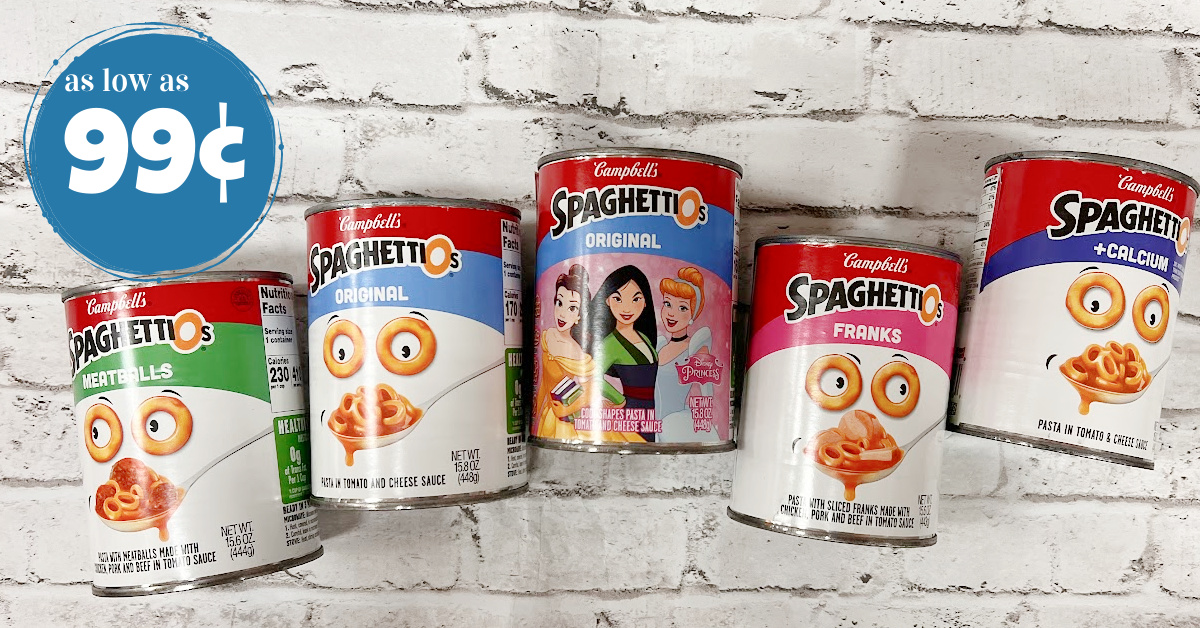 SpaghettiOs Canned Pasta with Franks, 15.6 oz Can 