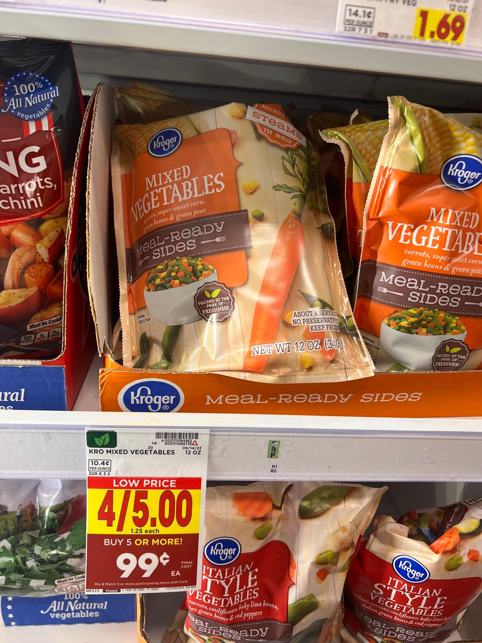 Kroger Frozen Vegetables as low as 99¢! - Kroger Krazy