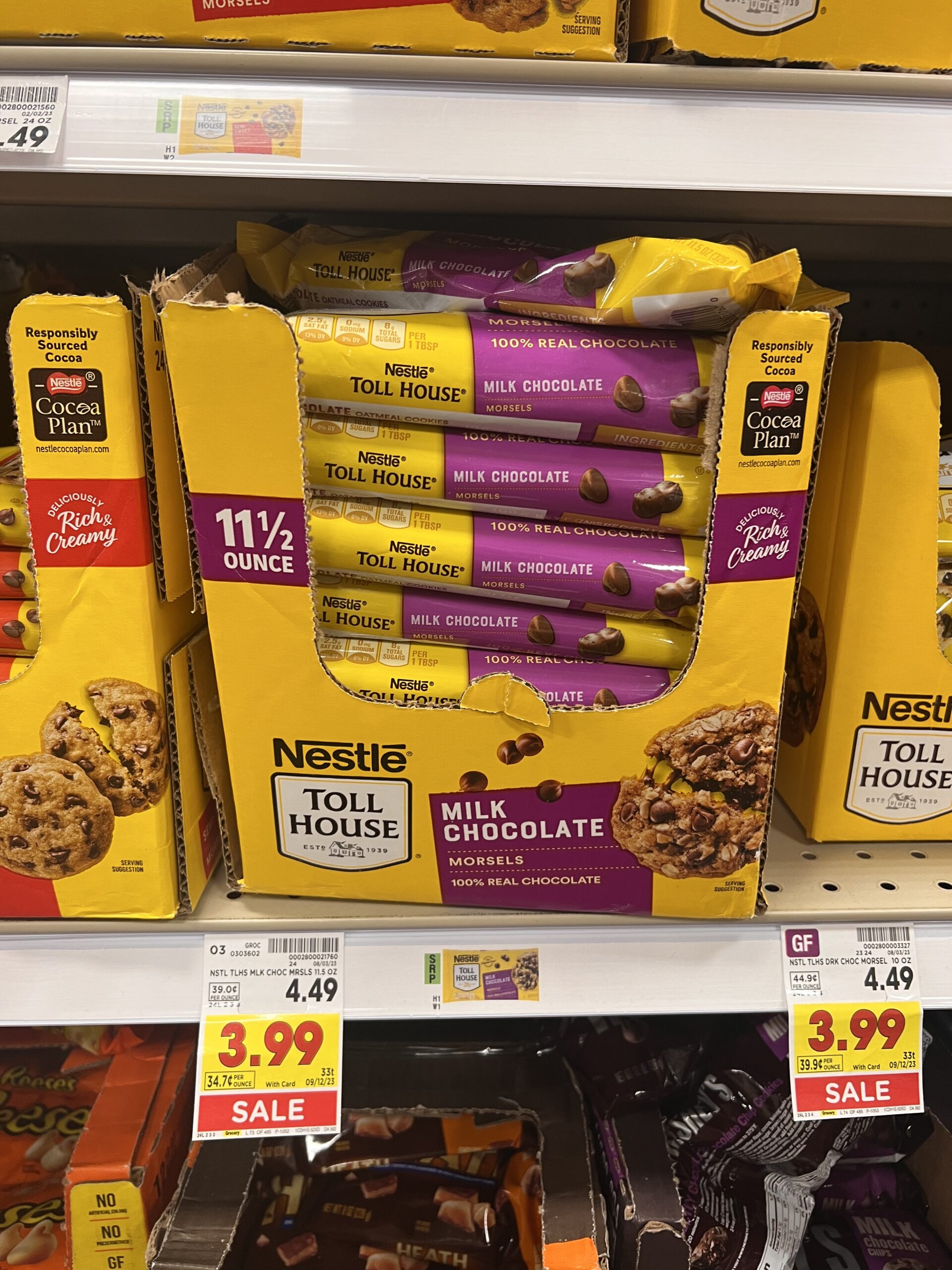 Nestle Toll House Individual-Size Chocolate Chip Pizza Cookie Kit Gift Set,  1 EACH - Kroger