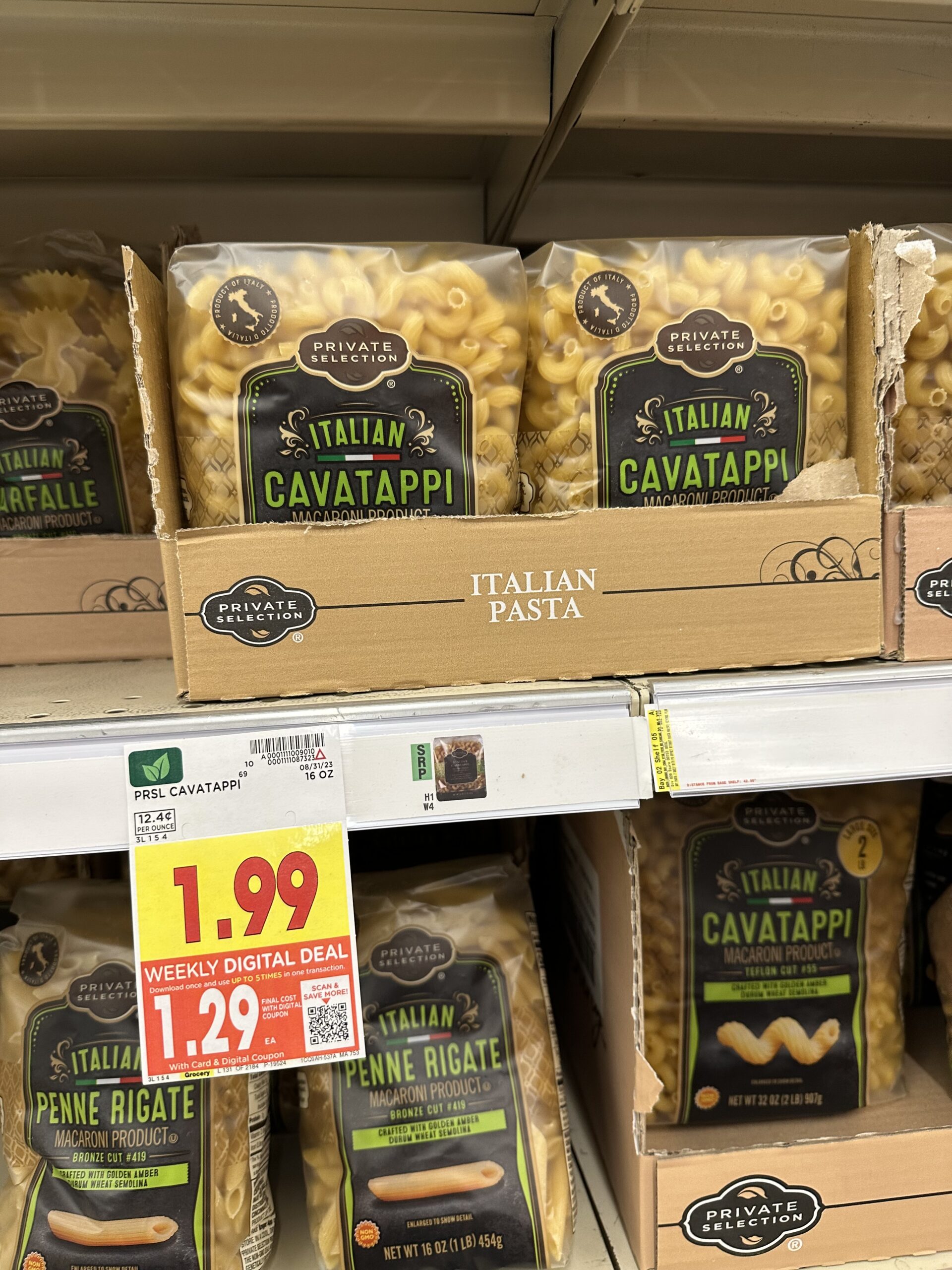 Private Selection Pasta as low as $1.29! - Kroger Krazy