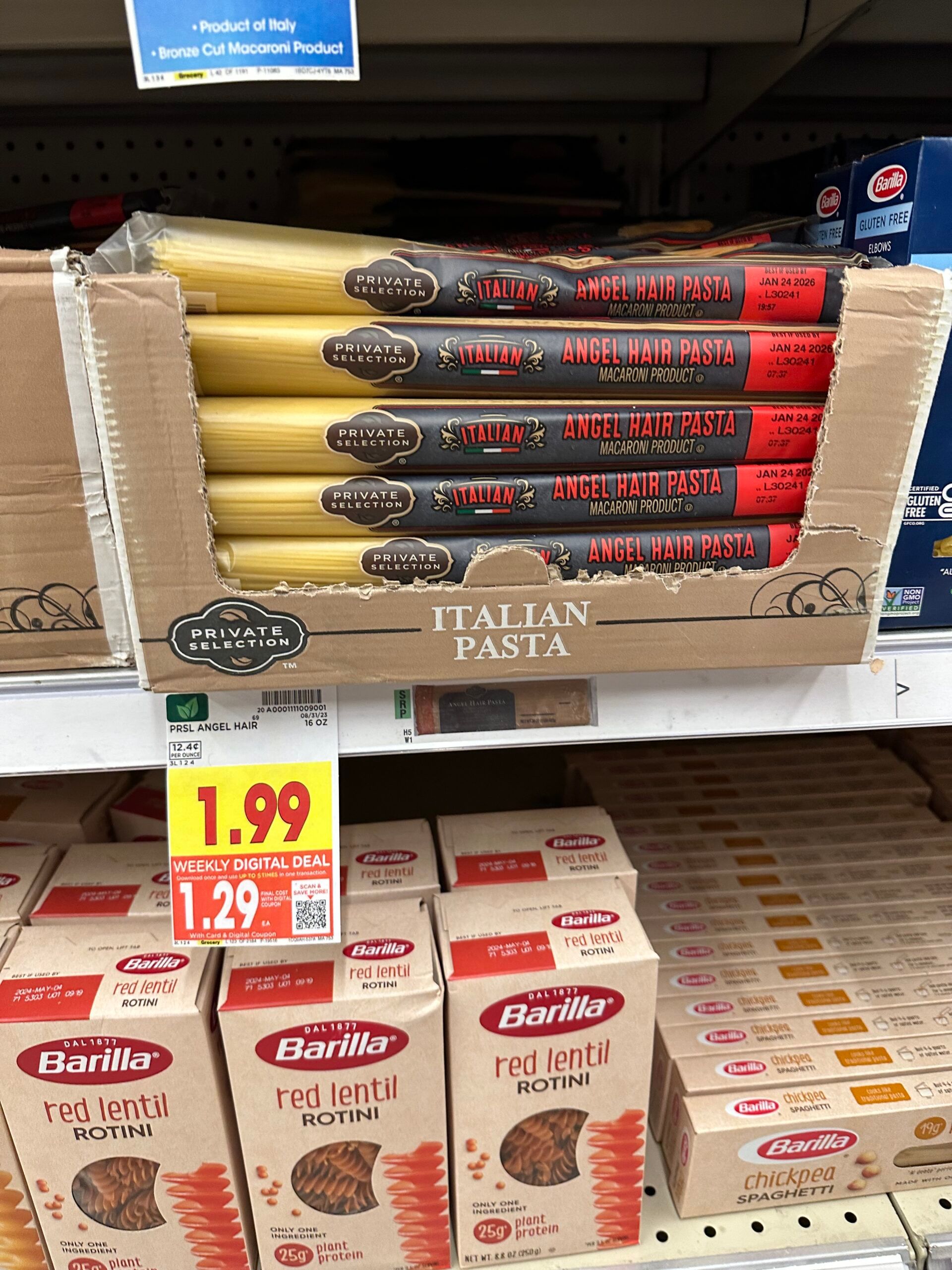 ps pasta kroger shelf image 9