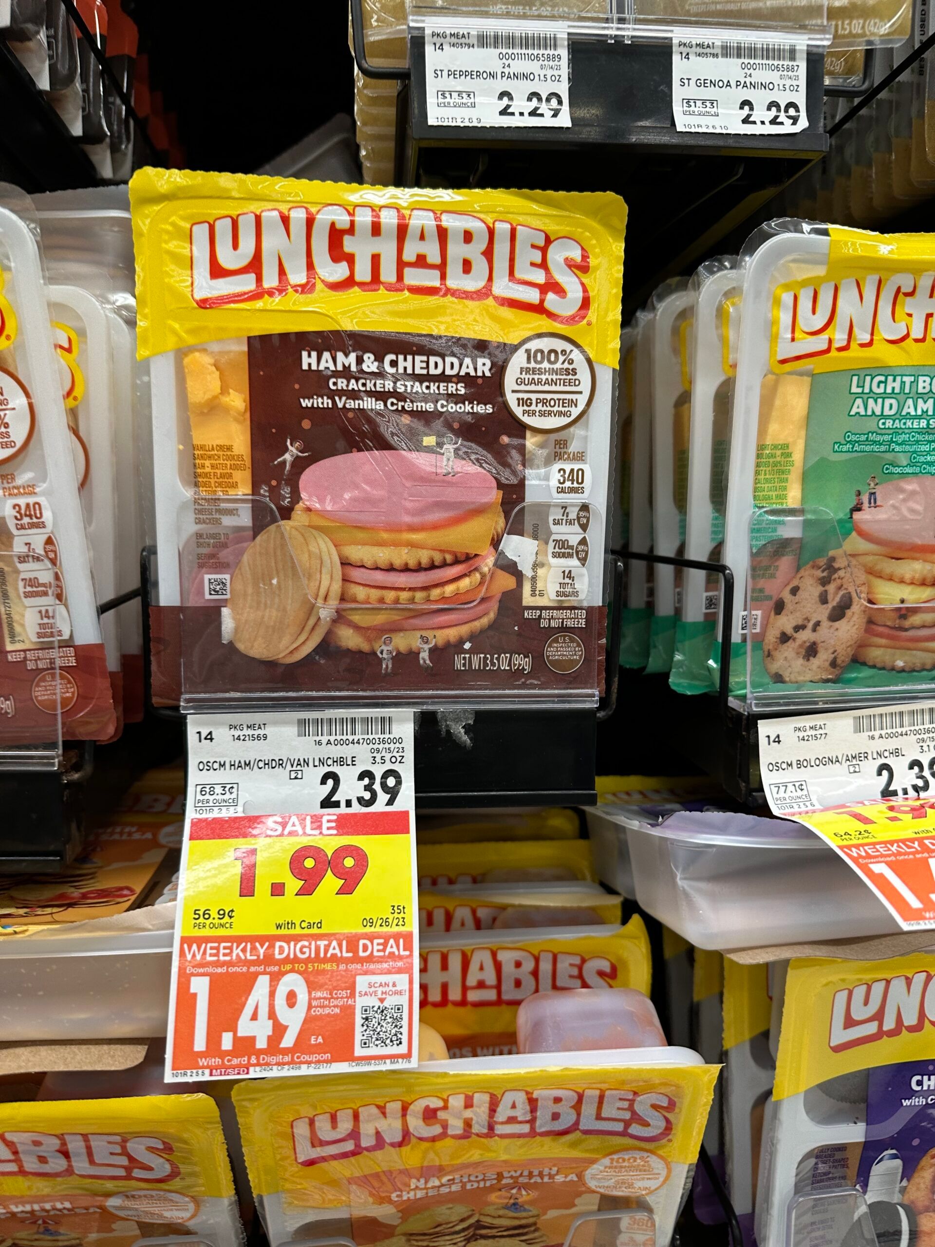 lunchables kroger shelf image 6