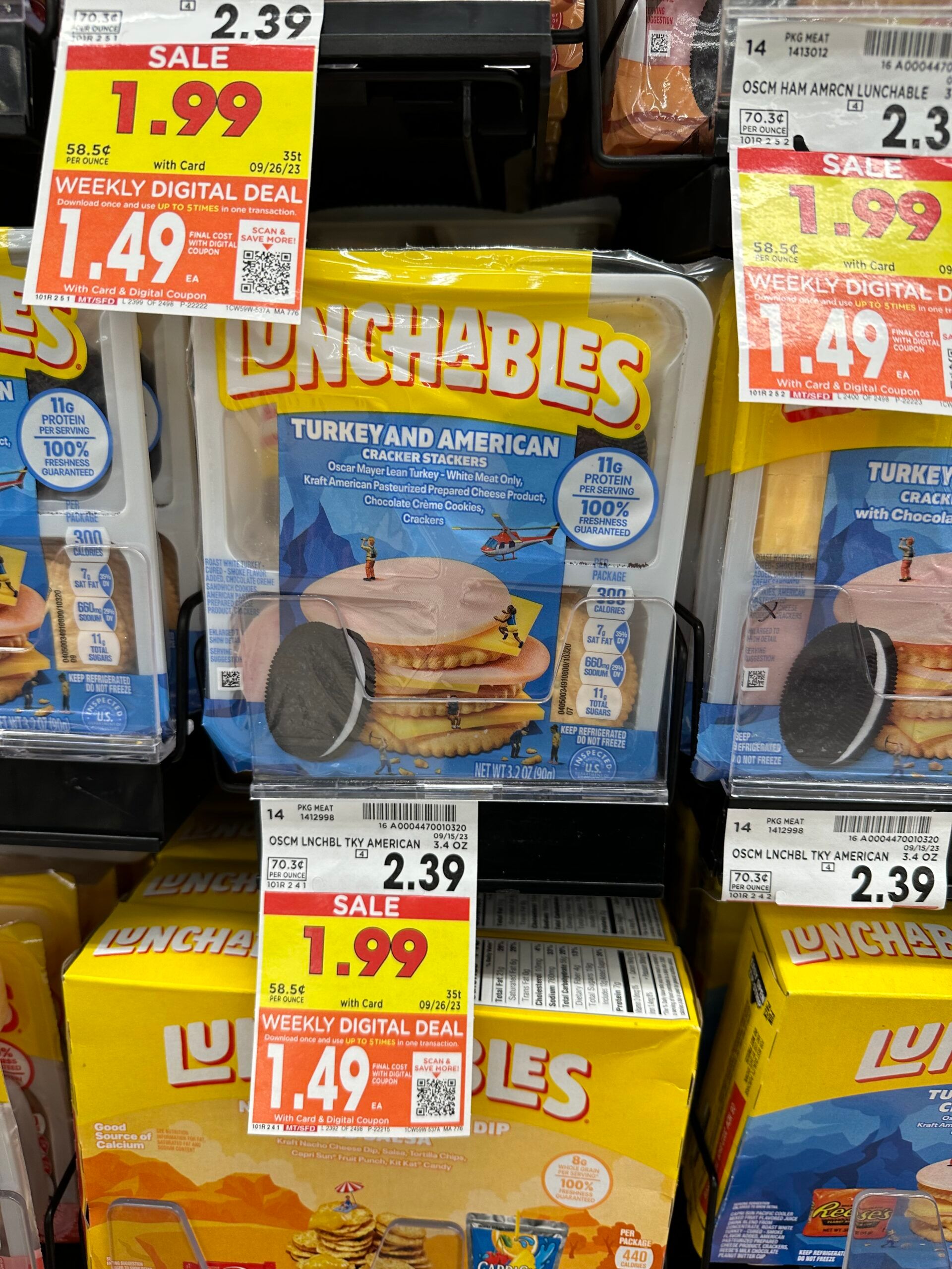 lunchables kroger shelf image 9