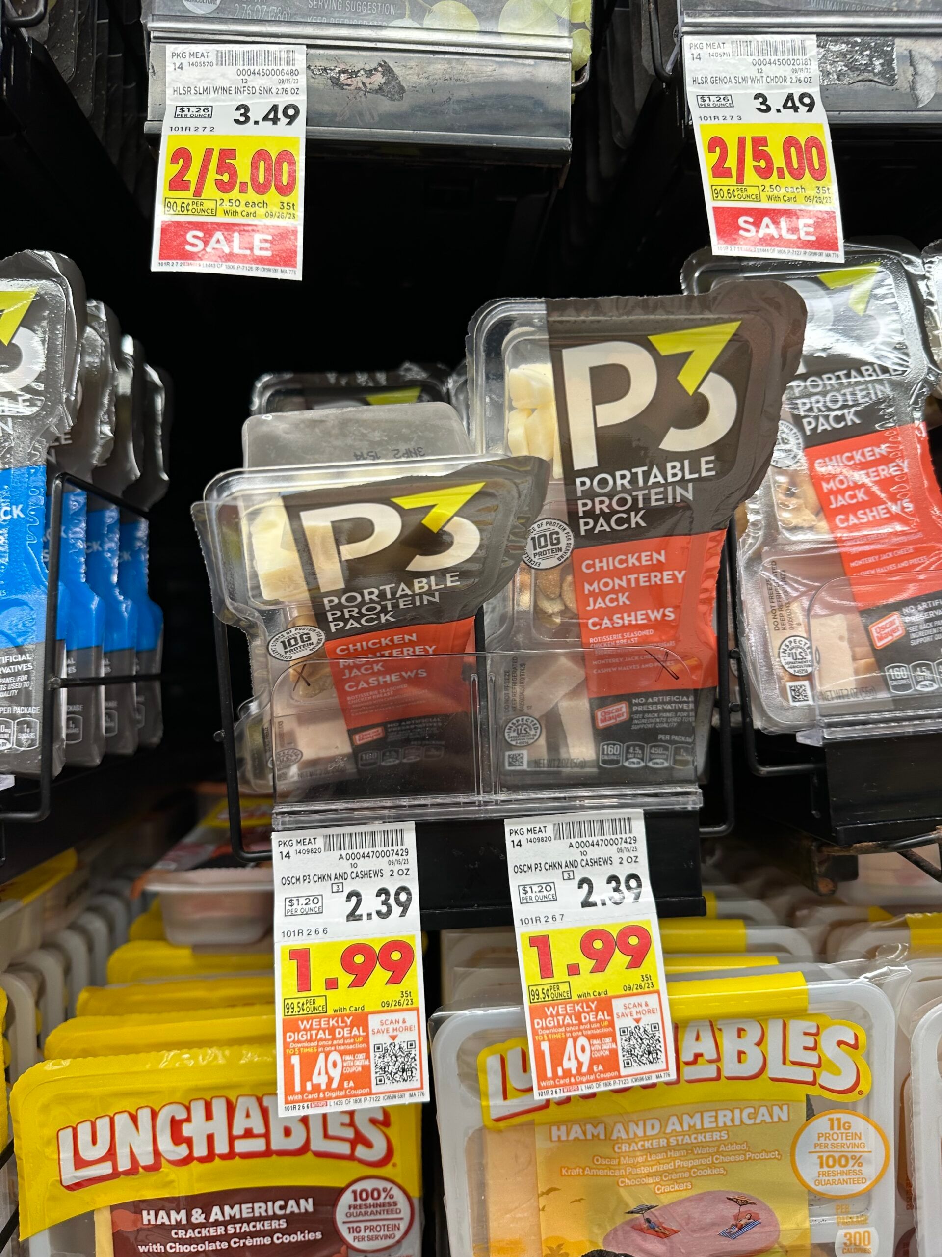 lunchables kroger shelf image 12