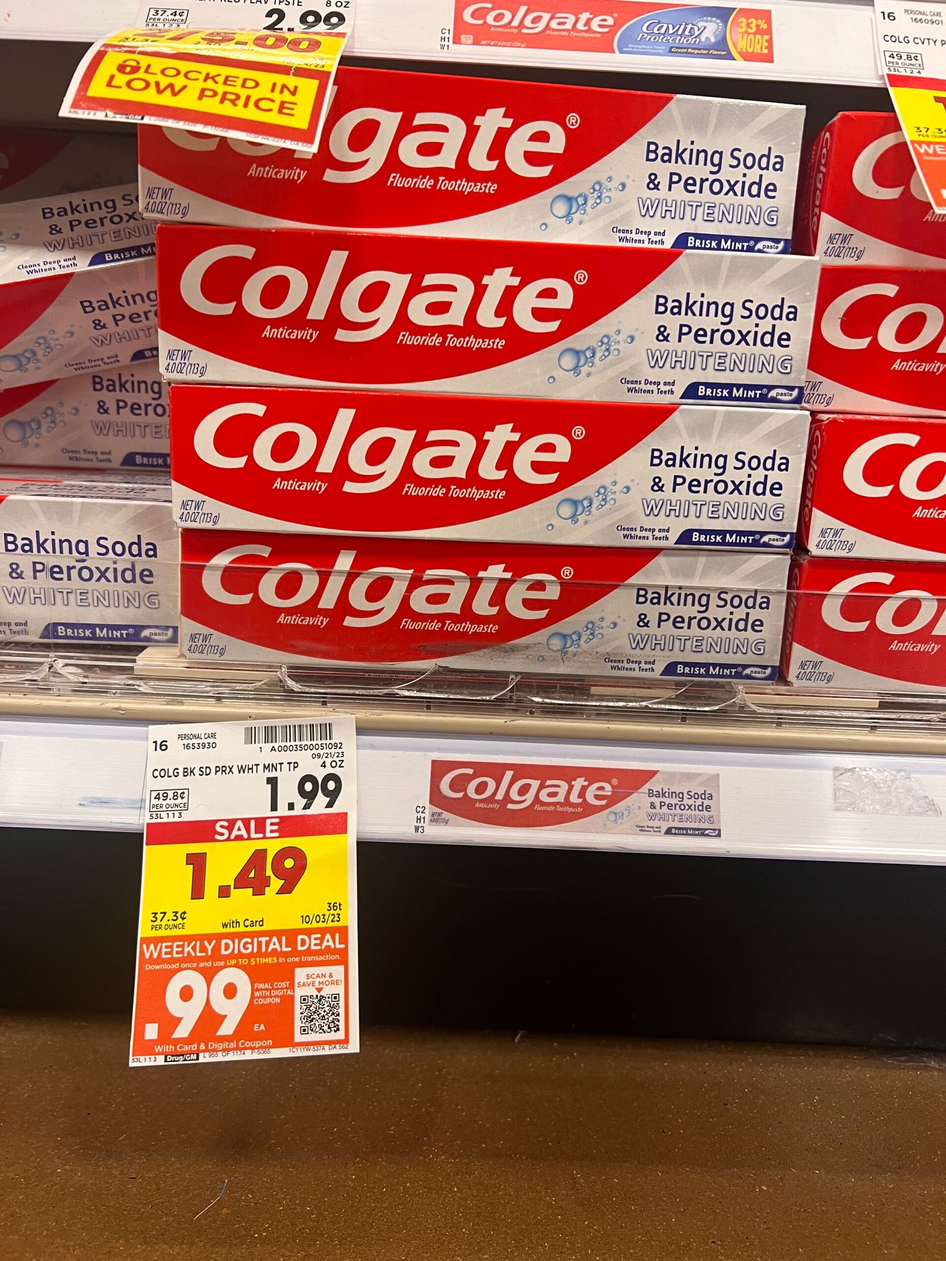 colgate kroger shelf image 4