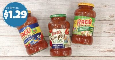 Ragu Pasta Sauce kroger krazy 2