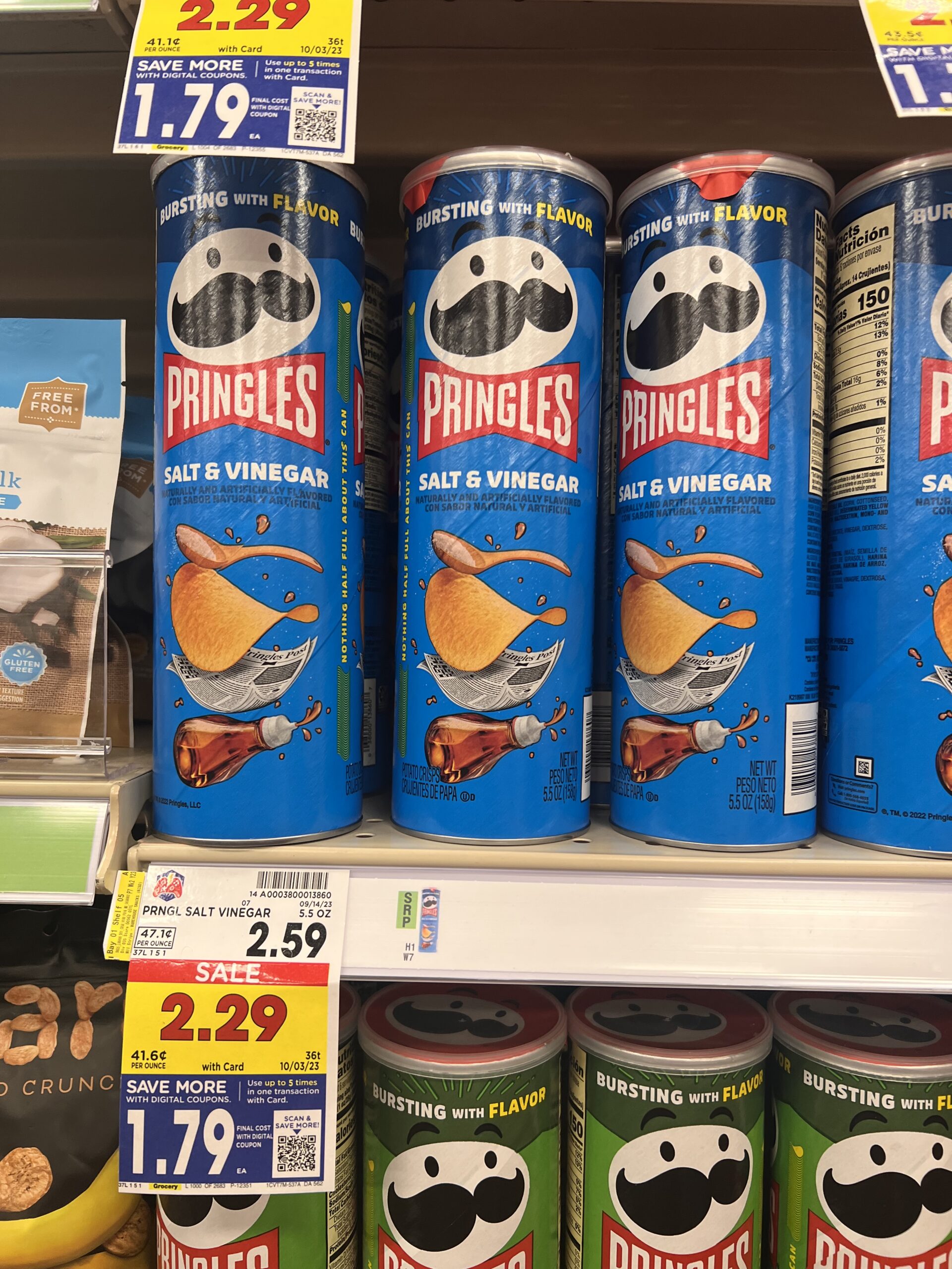 pringles kroger shelf image 7