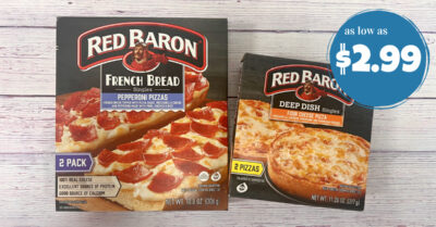 red baron single pizzas kroger krazy