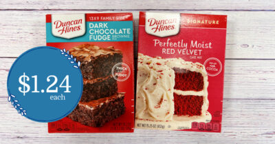 Duncan Hines Cake and Brownie Mixes Kroger Krazy