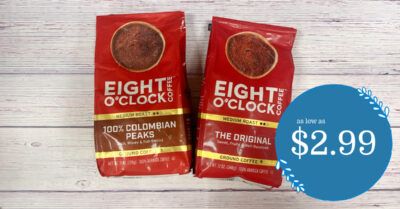 Eight O'Clock Ground Coffee Kroger Krazy