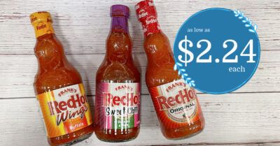 Frank's Red Hot Sauce kroger krazy