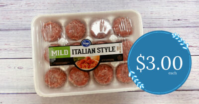 Kroger Italian Style Meatballs Kroger Krazy