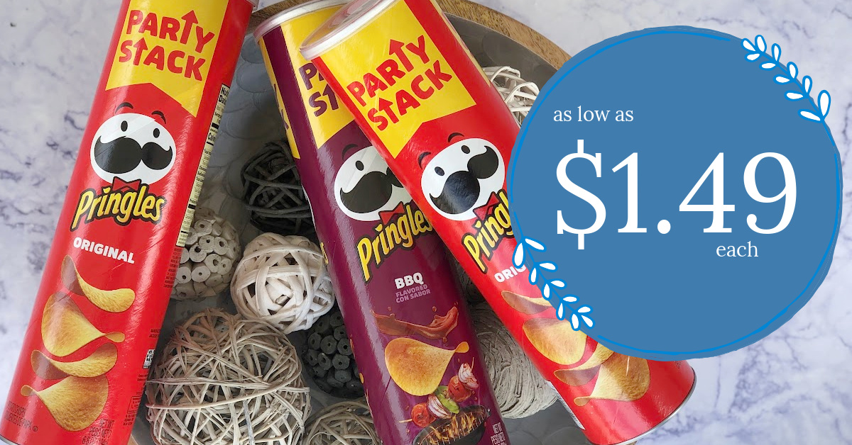 Pringles® Original Party Stack Potato Crisps Chips, 6.8 oz - Kroger