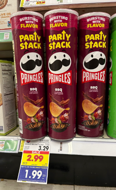 Pringles® Original Party Stack Potato Crisps Chips, 6.8 oz - Kroger