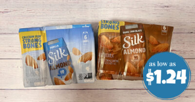 silk almond milk singles kroger krazy