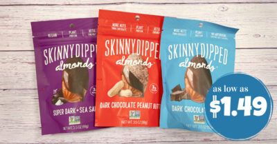 skinnydipped almonds kroger krazy