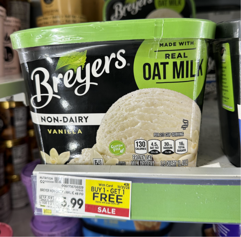 Breyers® Ice Cream is as low as 1.99 at Kroger! Kroger Krazy