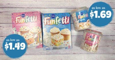 funfetti cake mix and icing kroger krazy