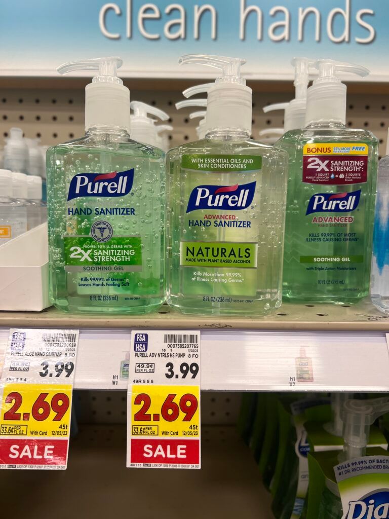 purell kroger shelf image