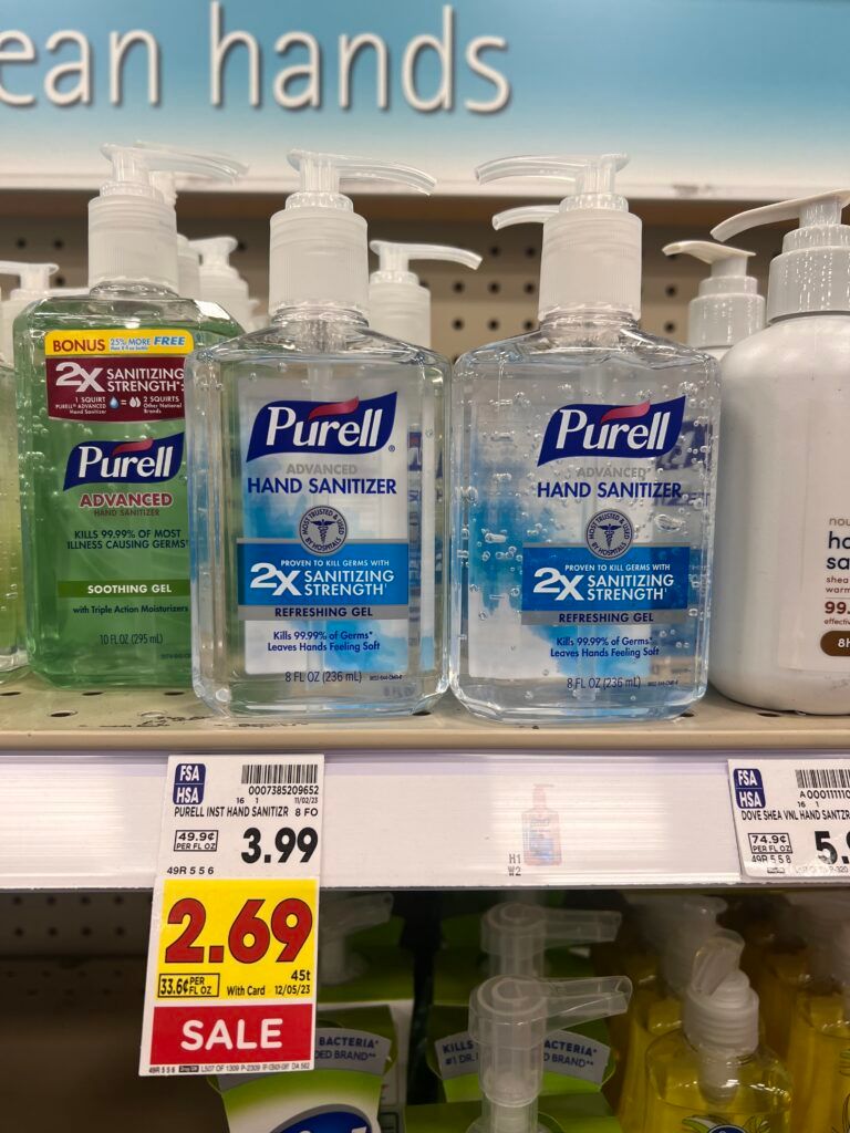 purell kroger shelf image