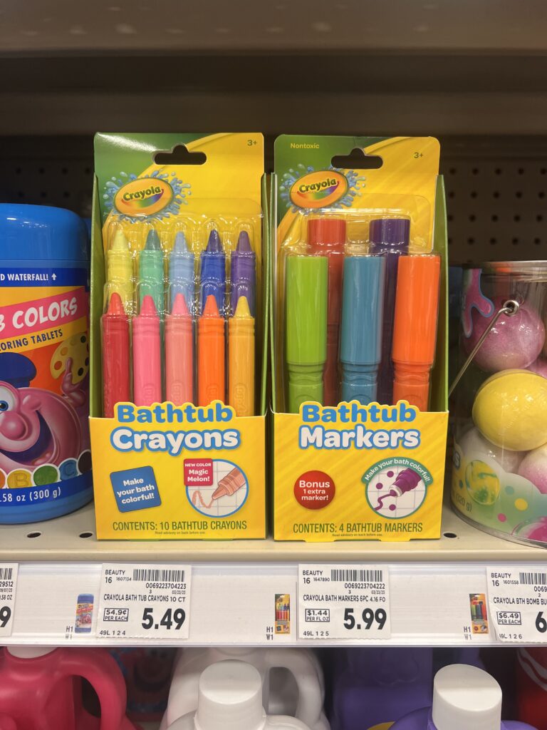 Crayola Bath Items as low as $2.75! - Kroger Krazy