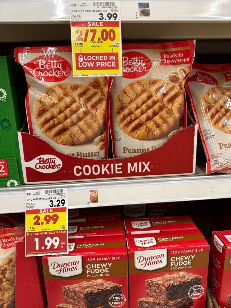 betty crocker cookie pouch kroger shelf image 