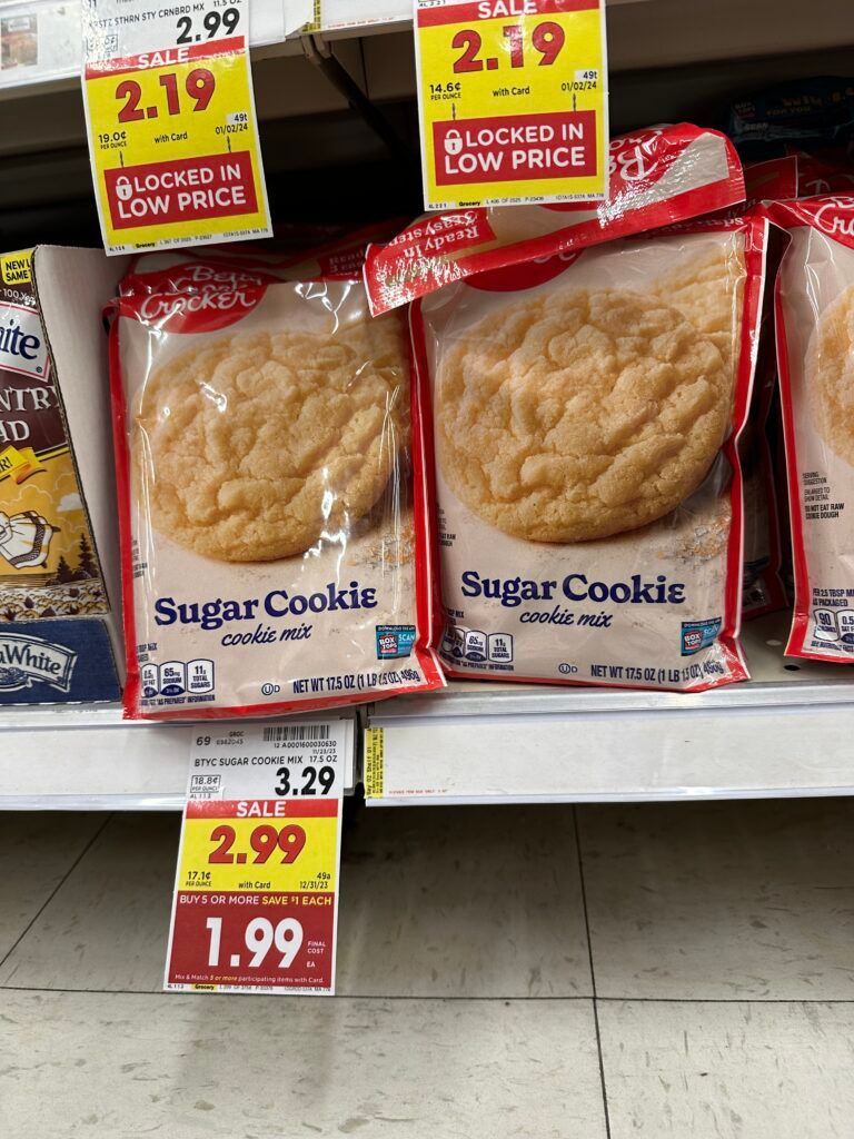 betty crocker cookie pouch kroger shelf image 