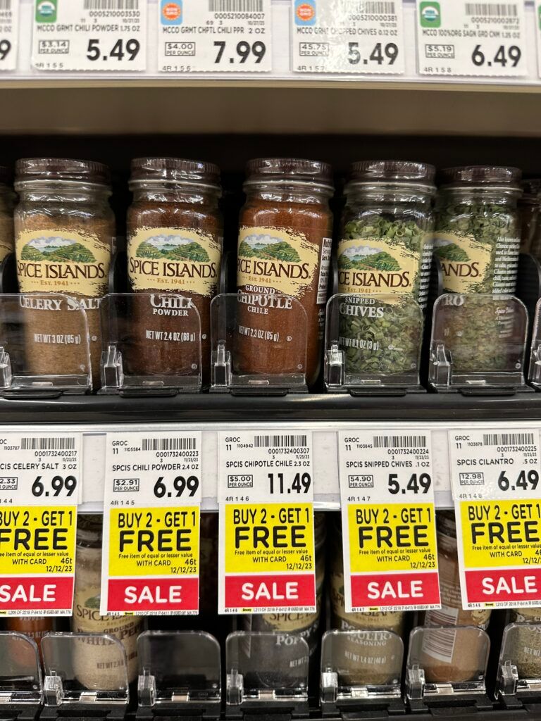 spice island spices kroger shelf image