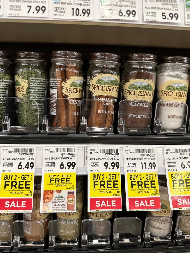 spice island spices kroger shelf image