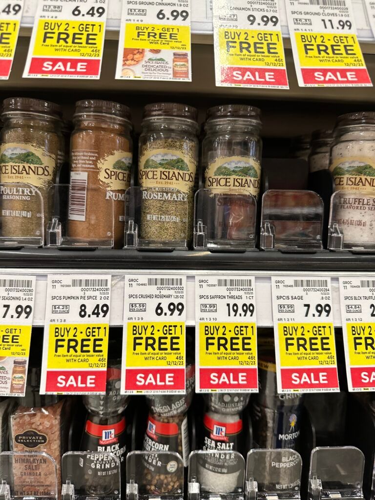 spice island spices kroger shelf image