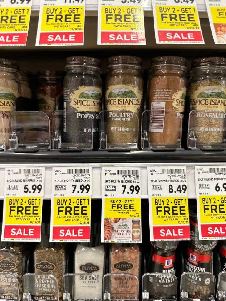 spice island spices kroger shelf image