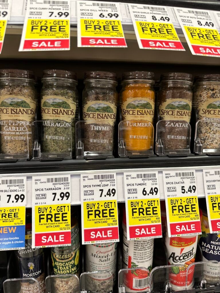 spice island spices kroger shelf image