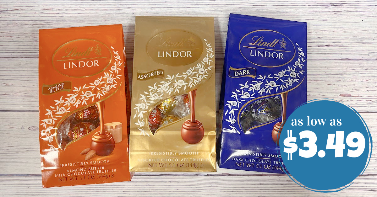 Lindt Lindor Almond Butter Truffles