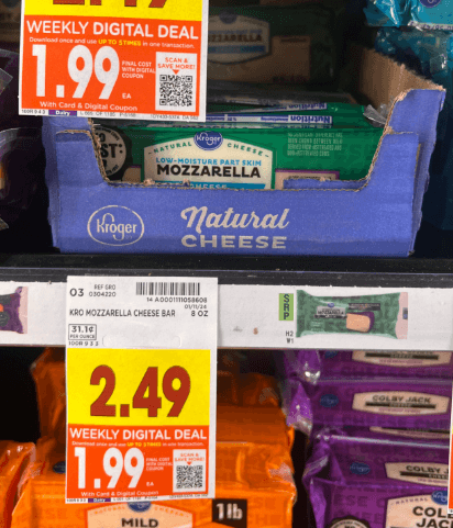 Kroger Cheese Shelf Image