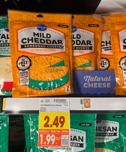 Kroger Cheese Shelf Image