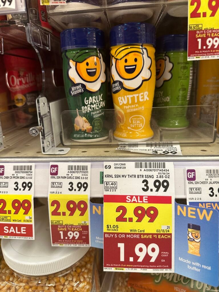 kernel seasnons kroger shelf image