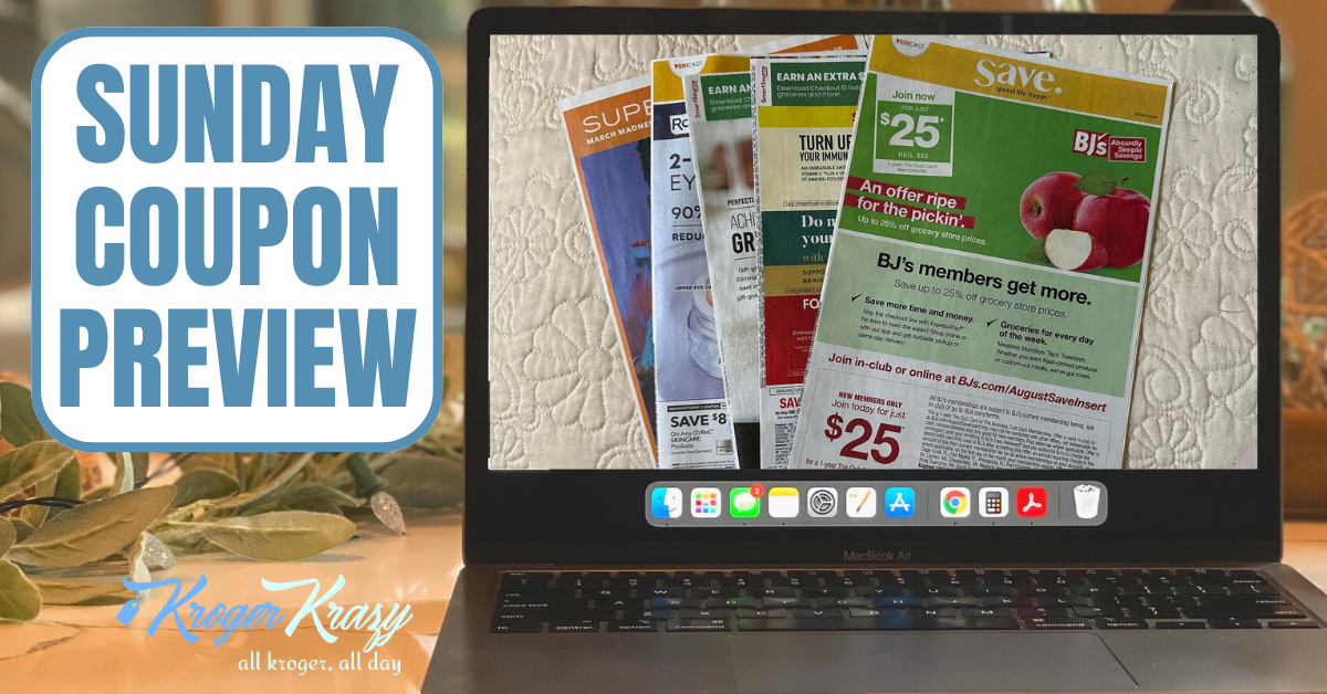 Sunday Coupon Preview Kroger Krazy