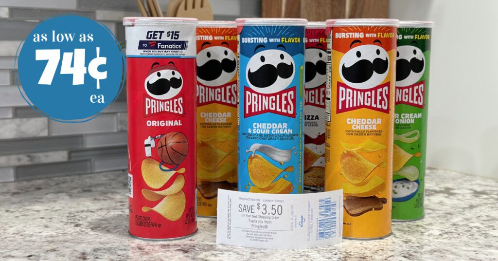 Pringles Catalina | as low as 74¢ each at Kroger! - Kroger Krazy