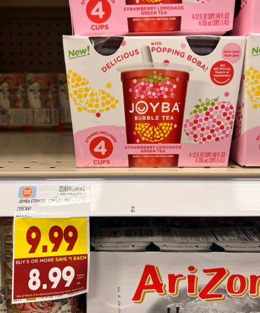 Joyba Bubble Tea Kroger Shelf Image