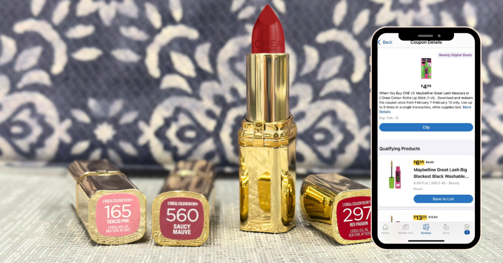 L'Oreal Paris Colour Riche Lipstick Digital Coupon Kroger