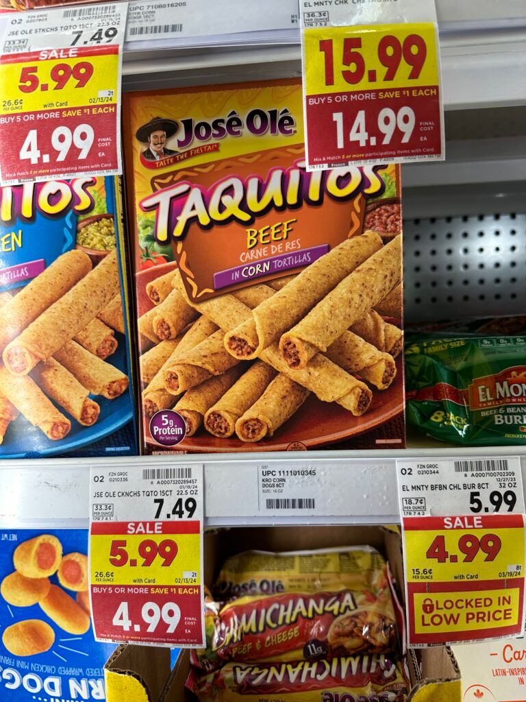 jose ole snacks kroger shelf image