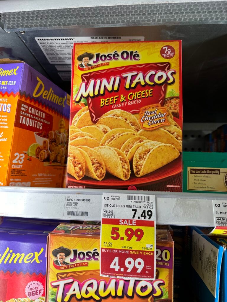 jose ole snacks kroger shelf image