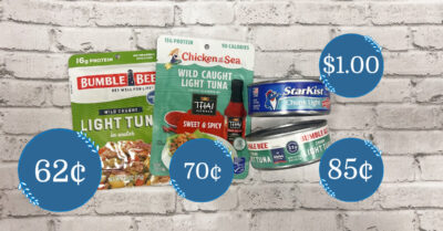 Bumble Bee, Chicken of the Sea and Starkist Tuna Kroger Krazy