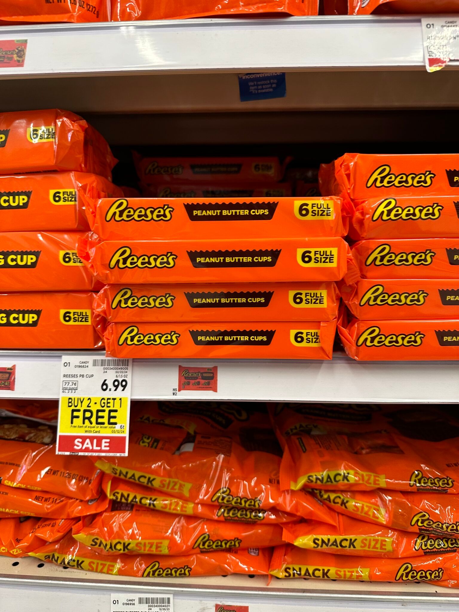 Hershey's Bars and Reese's Cups are B2G1 FREE at Kroger! - Kroger Krazy