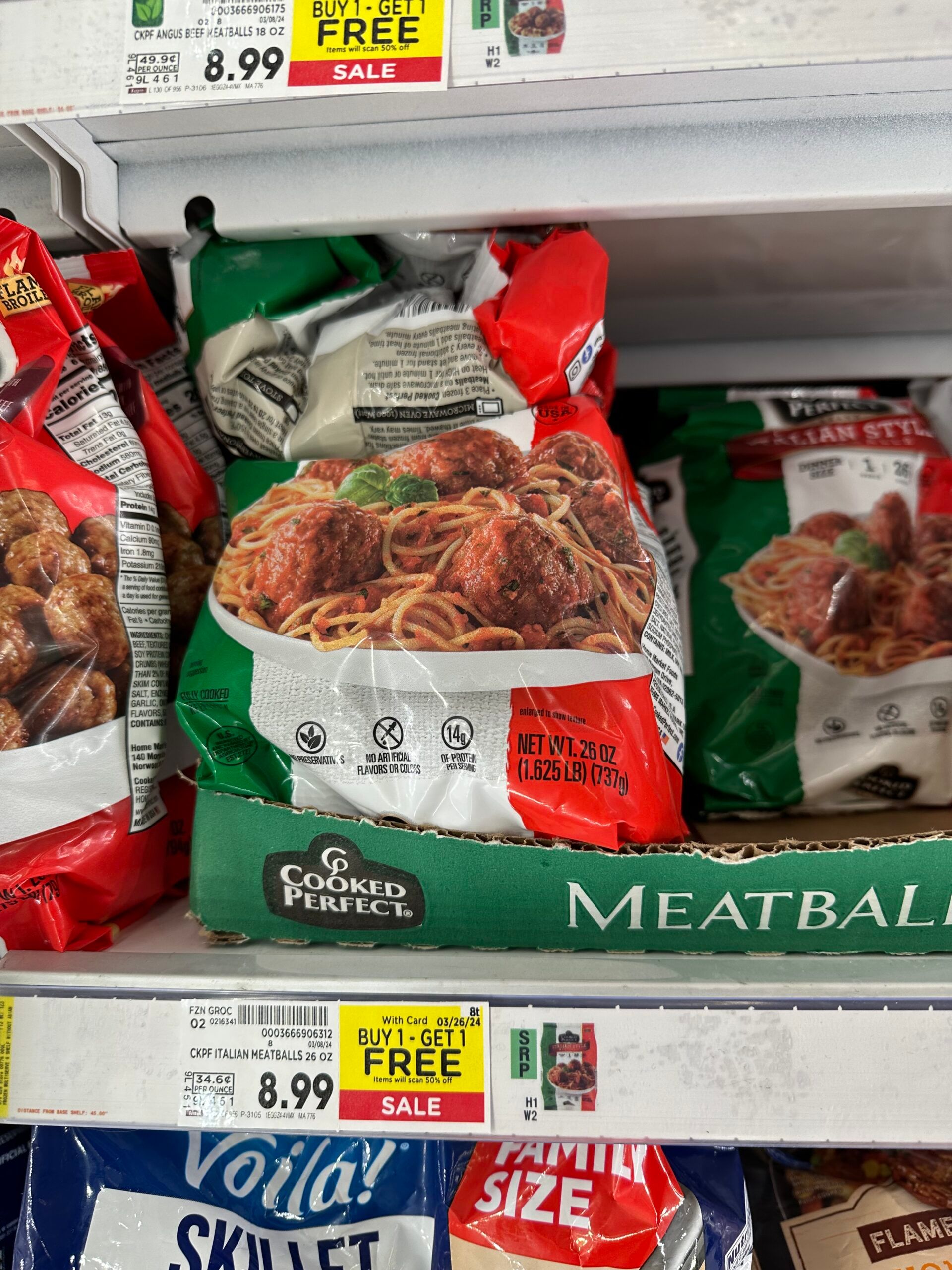 Cooked Perfect and Rosina Meatballs are B1G1 FREE at Kroger! - Kroger Krazy