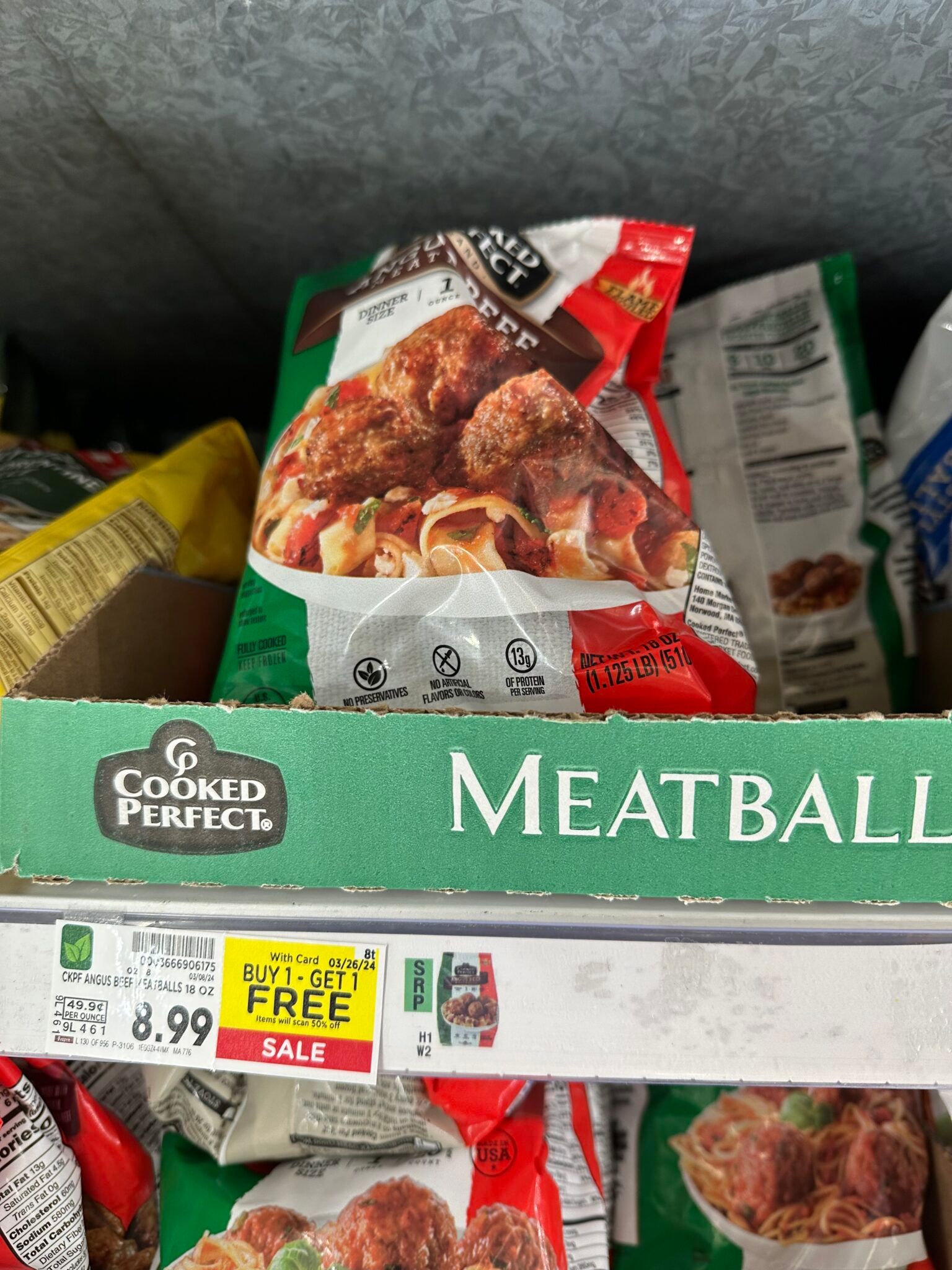 Cooked Perfect and Rosina Meatballs are B1G1 FREE at Kroger! - Kroger Krazy