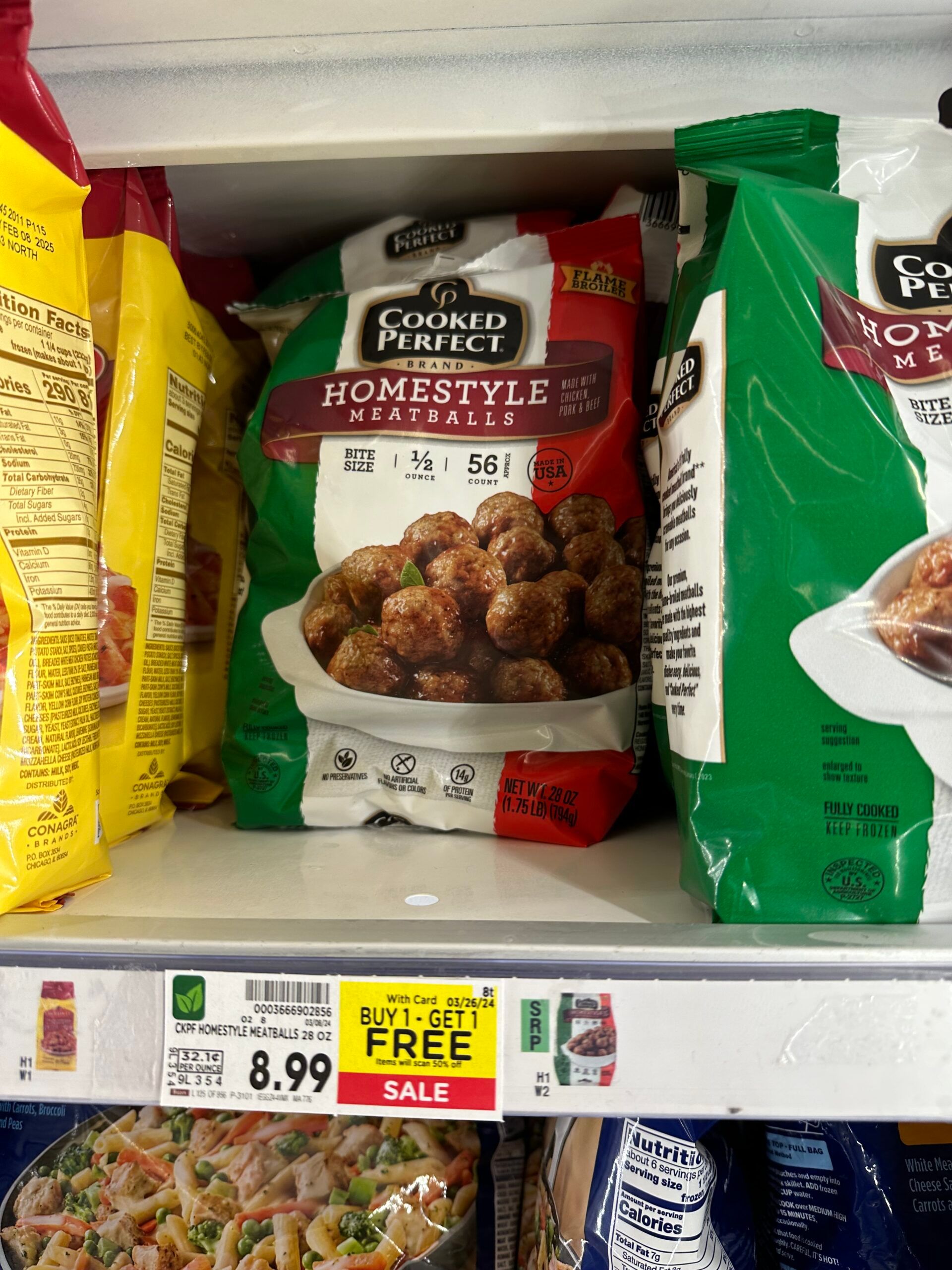 Cooked Perfect and Rosina Meatballs are B1G1 FREE at Kroger! - Kroger Krazy